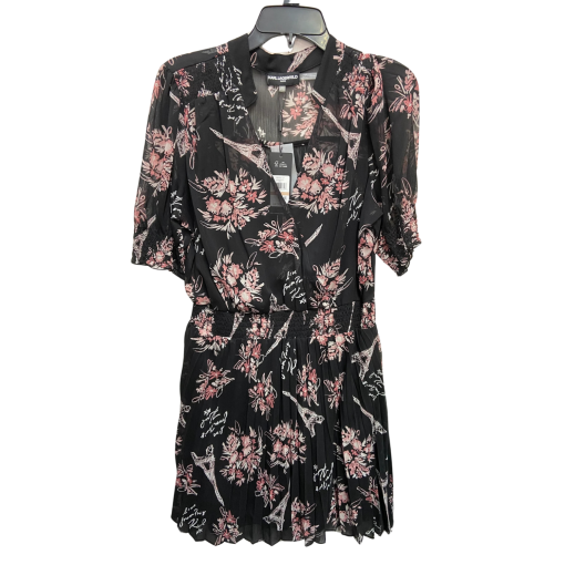 Karl Lagerfeld Black Floral Dress Size 13 - Women's Dresses