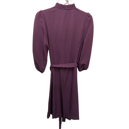 Nanette Lepore Purple Button Down Dress Size 2 - Midi Dress - Image 2