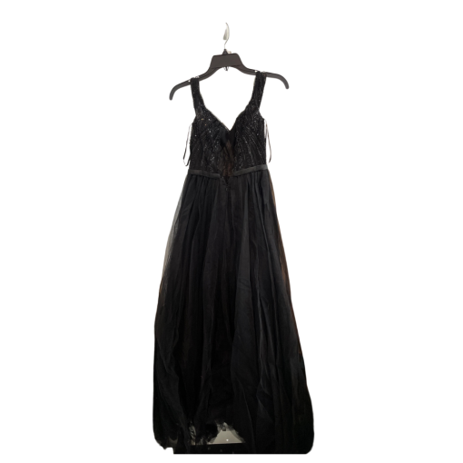 VIPGIRL Black Sequin Maxi Dress - Size S - Formal Gown - Image 2