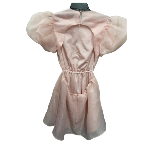 O.P.T Pink Organza Mini Dress - Size S - Party Dress - Image 2