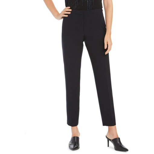 Calvin Klein Black Slim Fit Work Pants Size 16 - Women's Trousers