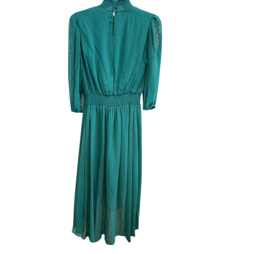 Nanette Lepore Teal Midi Dress Size 4 - Women's Dresses - Image 2