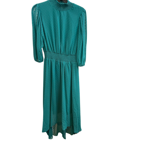 Nanette Lepore Teal Midi Dress Size 4 - Women's Dresses