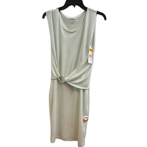 Calvin Klein Mint Green Sleeveless Dress Size 2 - Cocktail Dress