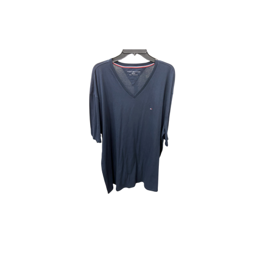 Tommy Hilfiger Petite Long Sleeve Knit Keyhole Top - Charcoal 3XL - Image 2