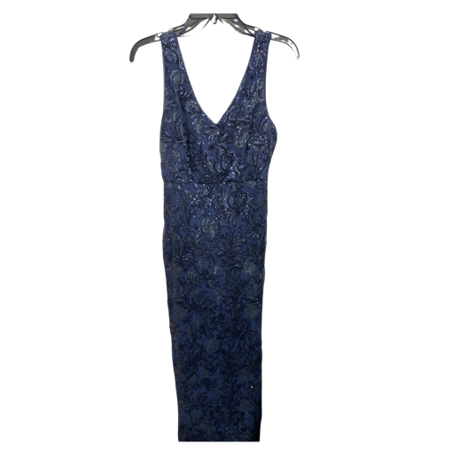 R&M Richards dress women blue 10P