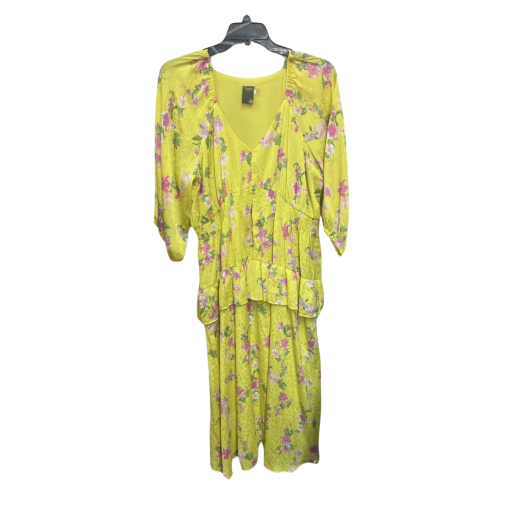 TAYLOR DRESS WOMEN YELLOW 16W - Image 2