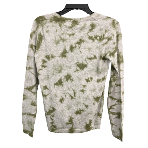 MINNIEROSE XS Tie Dye V-Neck Sweater - Green Top - Image 2