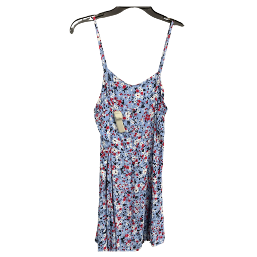 Calvin Klein Floral Mini Dress - Blue, Size M - Summer Dress