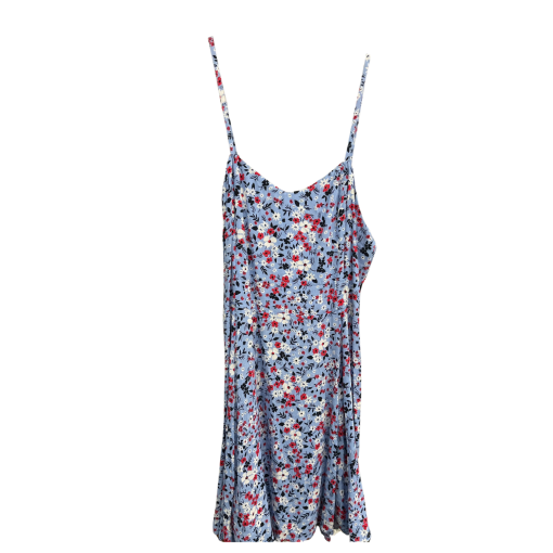 Calvin Klein Floral Mini Dress - Blue, Size M - Summer Dress - Image 2