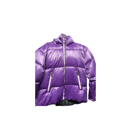 Kasper Purple Puffer Jacket - Size 6 - Women's Winter Coat