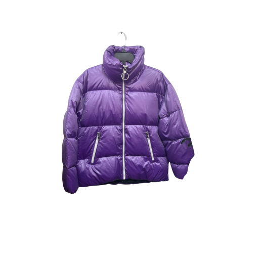 Purple Puffer Jacket XS -  - Winter Coat