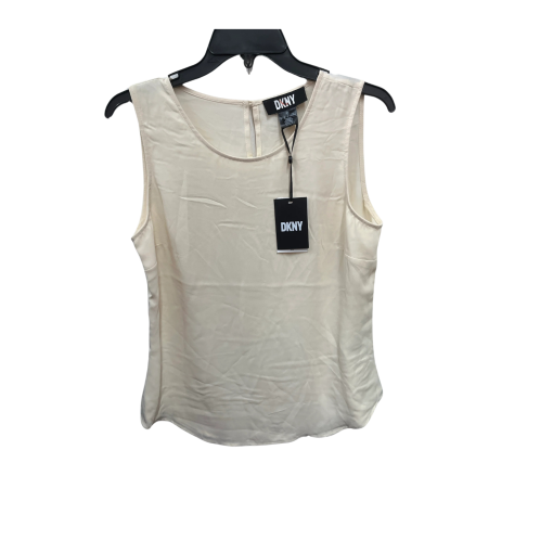 DKNY Ivory Tank Top Women's Size S Sleeveless Blouse