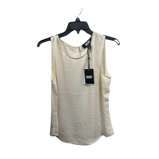 DKNY Ivory Tank Top Women's Size S Sleeveless Blouse - Image 2