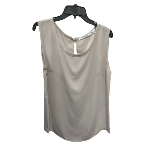 INSIGHT Beige Sleeveless Blouse, Size M, Women's Tank Top