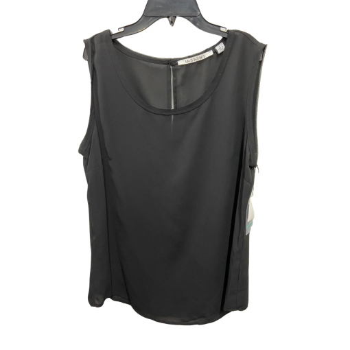 I.N.S.I.G.H.T Black Sleeveless Blouse, Size L, Women's Tank Top