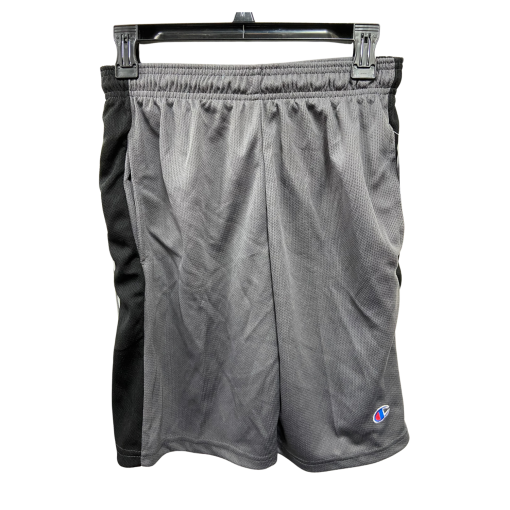 Champion Mesh Athletic Shorts Gray Black Medium - Activewear - Image 2