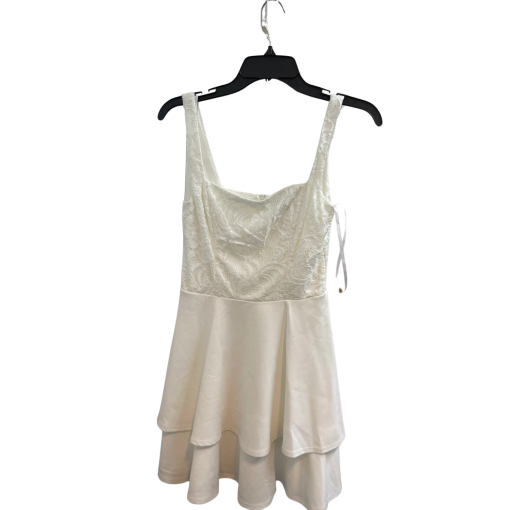 B.Darlin Ivory Tiered Dress Size 3/4 - Party Dress