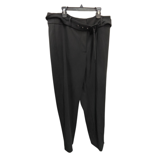 Tahari ASL Black Belted Pants Size 14 - Women's Trousers - Image 2