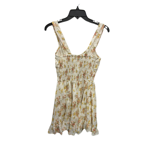 O.P.T Floral Mini Dress - Cream, Size S - Summer Dresses