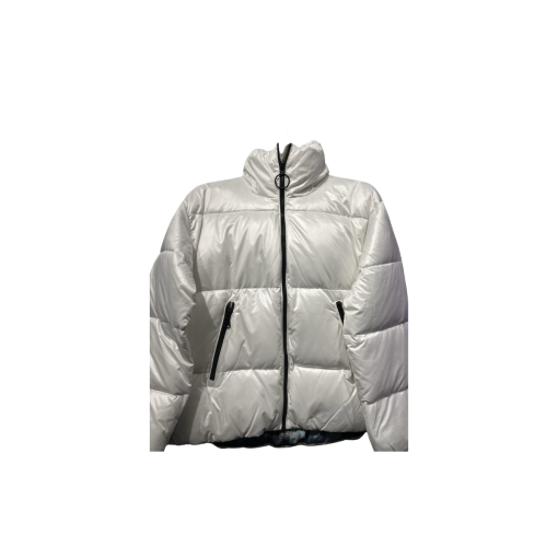 Maison Tara White Puffer Jacket - Winter Coat - Size S