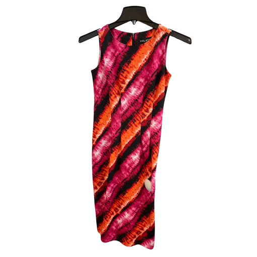 Halston Tie Dye Sleeveless Dress - Multi Color - No Size - Cocktail