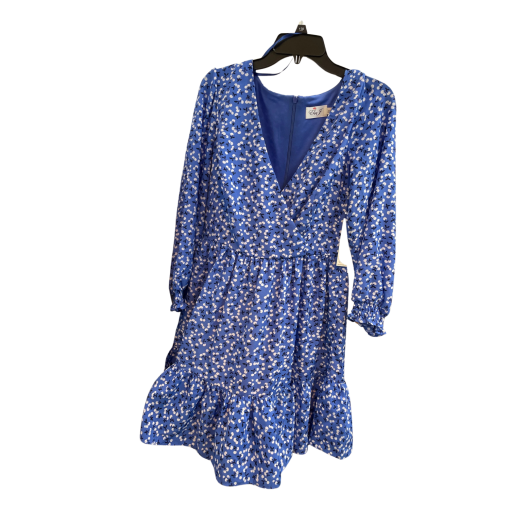 Eliza J Blue Floral Dress Size 12 - Women's Dresses