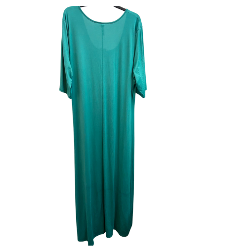 24 seven Teal Maxi Dress 3X Plus Size Women's Clothing - Image 2