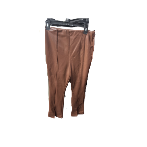 Inseltown Brown Faux Leather Leggings XL - Women's Pants