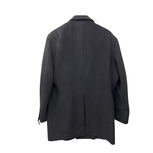 Calvin Klein Black Wool Coat - Size S - Men's Overcoat - Image 2