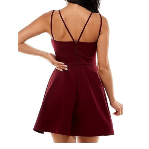 B.DARLIN DRESS WOMEN RED 3/4 - Image 2