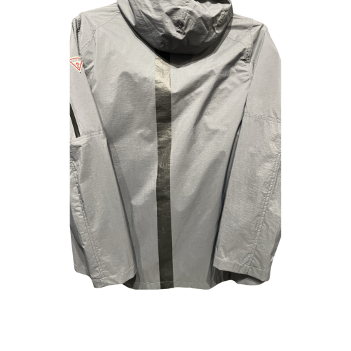 Guess Gray Hooded Jacket - Size M - Men's Windbreaker - Image 2