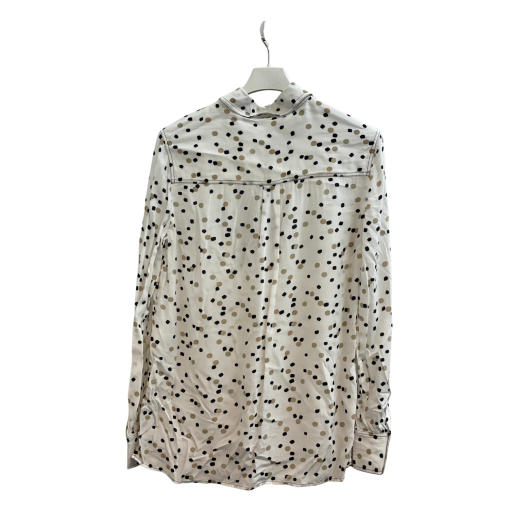 J.Lindeberg White Dot Print Blouse 165/84A - Women's Shirts - Image 2