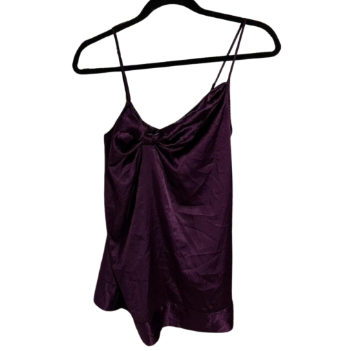 Purple Satin Cami Top -  - Size  - Lingerie