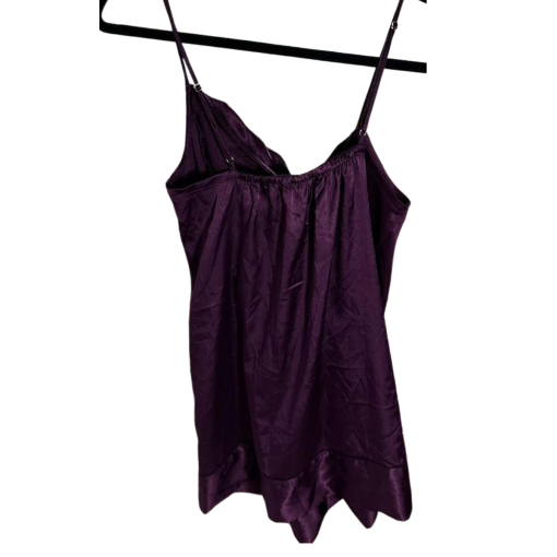 Purple Satin Cami Top -  - Size  - Lingerie - Image 2