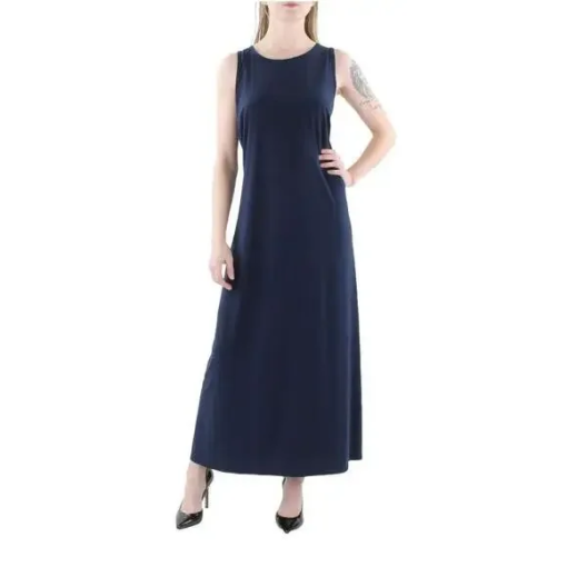 Vince camputo Plus Womens Keyhole Long Maxi Dress 1X