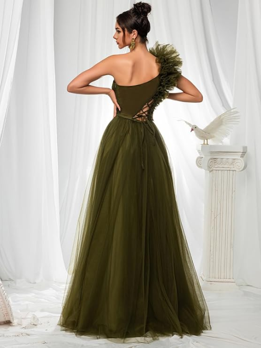 VIPGIRL DRESS WOMEN GREEN 12/14 - Image 2