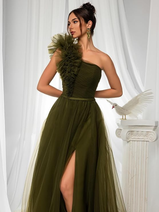 VIPGIRL DRESS WOMEN GREEN 12/14 - Image 4