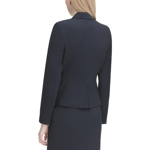 Calvin klein Womens Lined Long Sleeves Two-Button Blazer 4 - Image 2