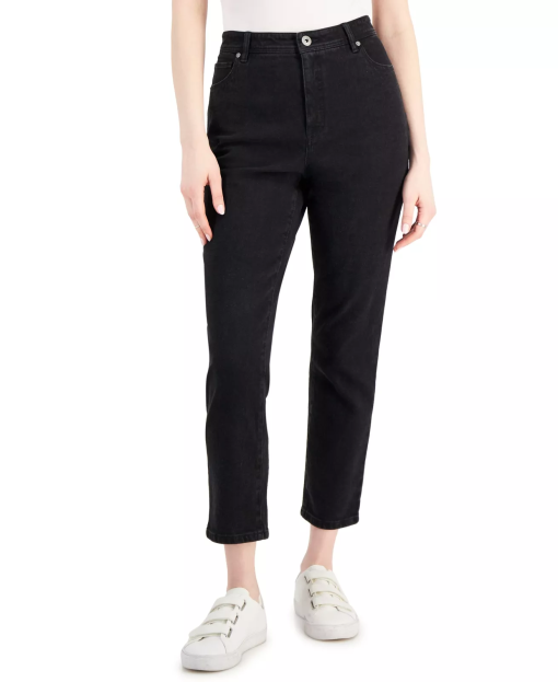 Style & Co Petite Slim Ankle Jeans, Created for Macy's - Washed Black8P