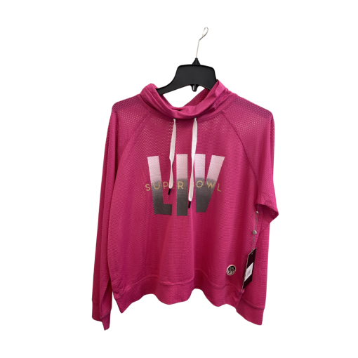 DKNY Sport Pink Pullover Sweatshirt Size M - Women's Activewear - Image 2