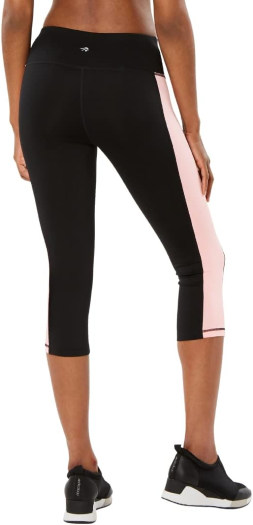 ID Ideology Active Petite Colorblocked Cropped Leggings, Created for Macy's - Lip Gloss size PS - Image 2