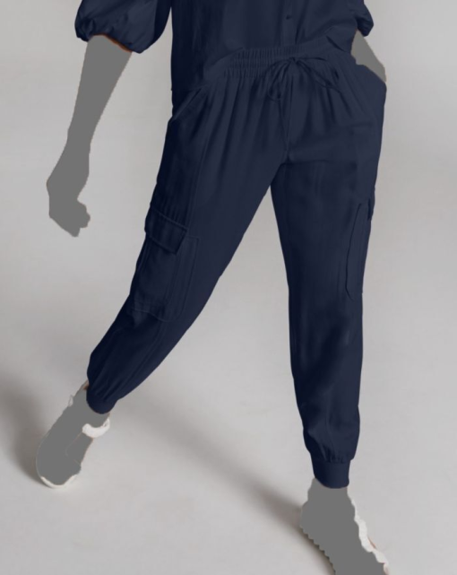 INC Women's Utility Jogger Pants, Created for Macy's - Indigo Size XS