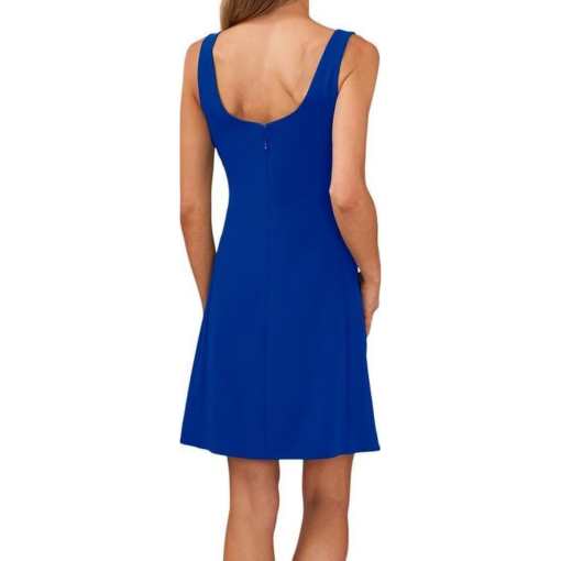 CeCe Blue Bow Detail Shift Dress Size 10 - Party Dress - Image 2