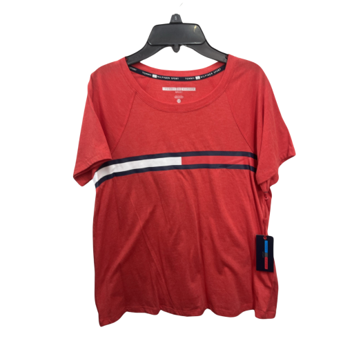 TOMMY HILFIGER SPORT T-SHIRT RED S/P