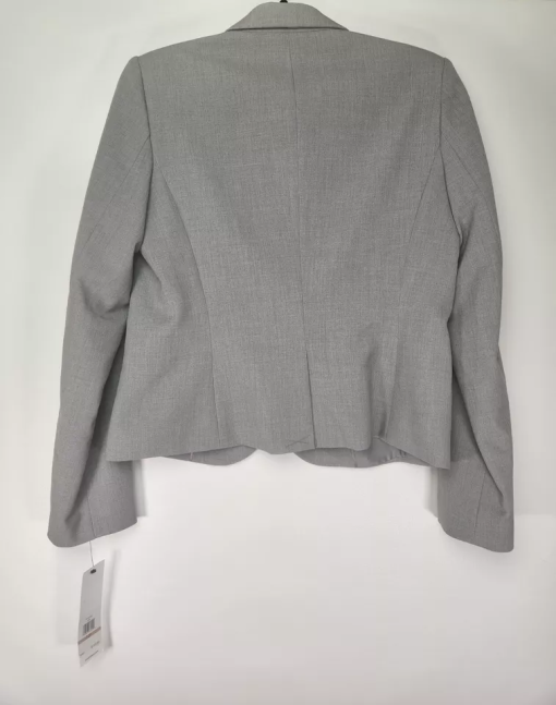 Calvin Klein Gray Blazer Women's Size 0 - Work Jacket - Image 2