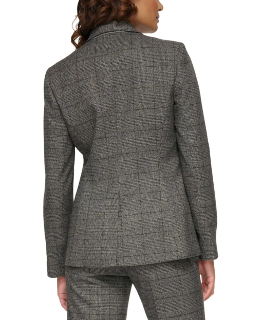 Calvin Klein Petites Womens Suit Separate Office One-Button Blazer size 4P - Image 2