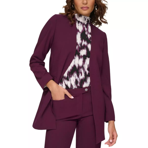 DKNY Petite Plum Blazer - Women's Size 2P - Business Suit Jacket