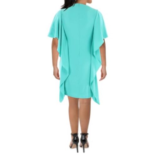 LAUREN RALPH Womens Georgette Knee-Length Shift Dress size 16. - Image 2