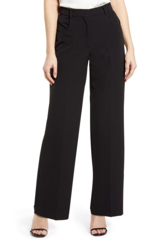 Vince Camuto Black Wide Leg Dress Pants - Size 14 - Women's Trousers